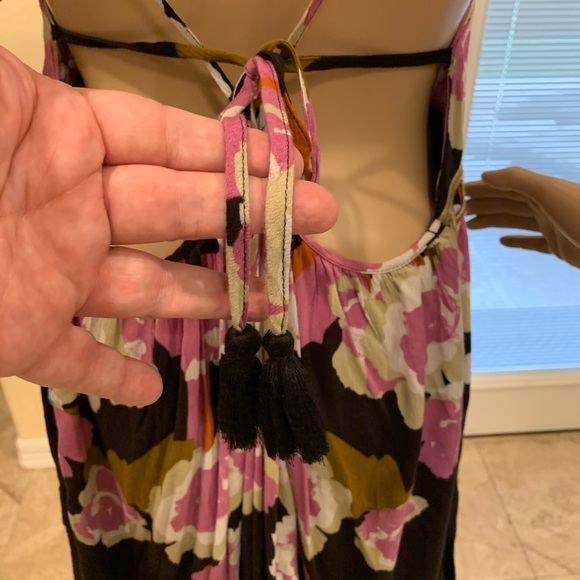 Free People M Black & dark coral - Picture 5 of 8